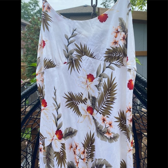 Hawaiian Spaghetti strap  Beach Sun Dress Orchid collection - Picture 3 of 6